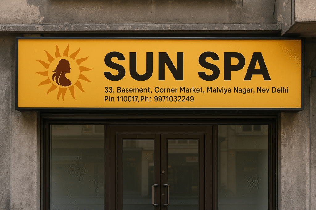 sun spa malviya nagar